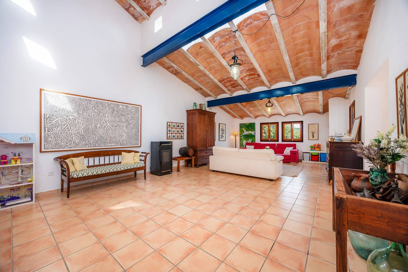 Villa 'Es Galliner' mit privatem Pool, privater Terrasse und Wi-Fi in Es Carritxó, Felanitx