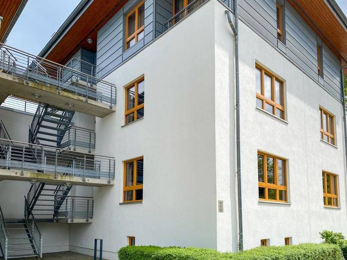 Ferienwohnung für 4 Personen, mit Seeblick und Balkon sowie Garten in Klink - 3