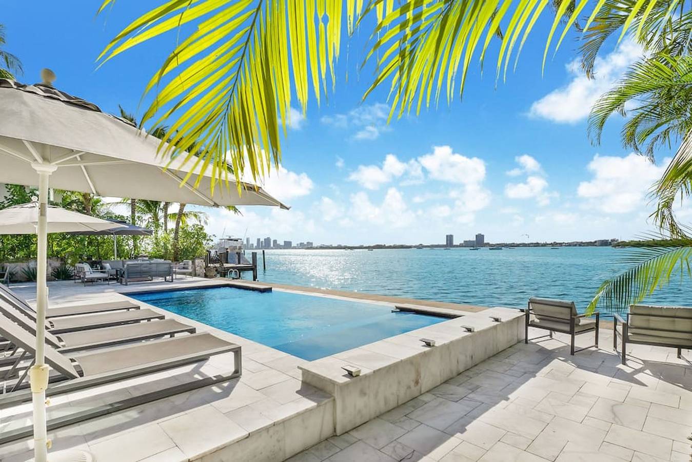 Bayfront Escape  Poolside Luxury with Sunset Views in North Bay Village, Florida