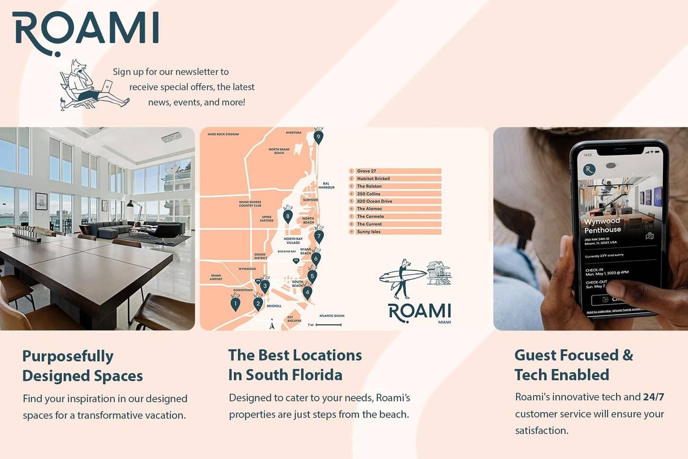 Appartamento intero, Roami at Habitat Brickell   Pool Gym   1Br in Miami, Florida