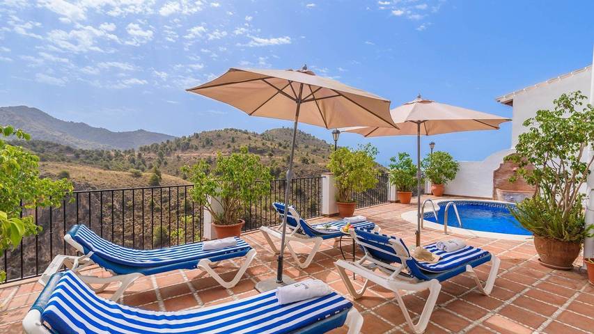 Casa rural para 2 personas, con balcón/terraza y piscina en Frigiliana - 3