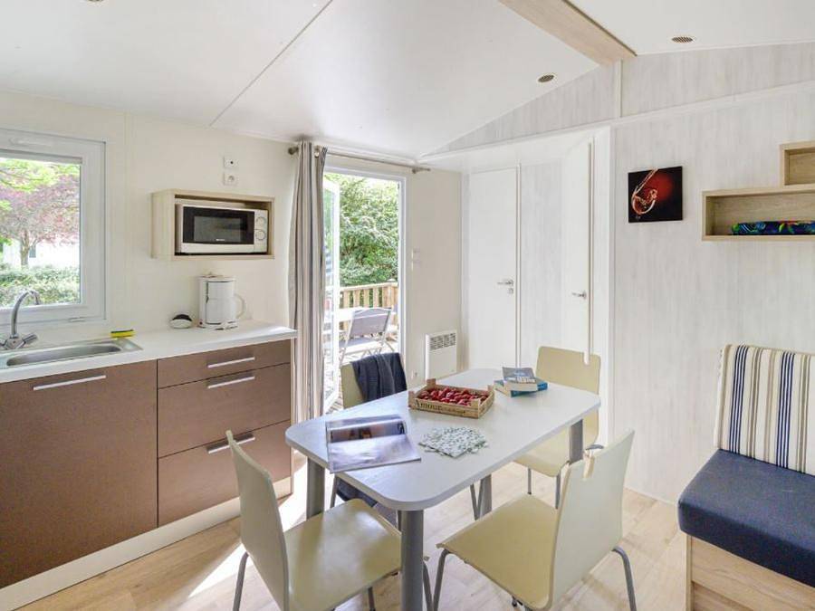 Flower Camping de Mars - Mobilheim 6 personen - Komfort - 3 Zimmer in Cordelle, Roanne und Umgebung