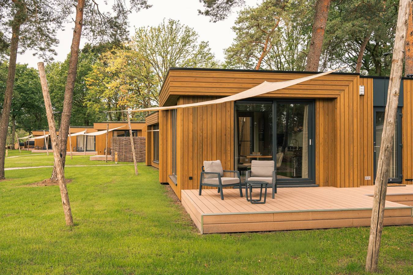 Hofparken De Bergvennen — Spa-Lodge mit Hot Tub & Innen-Sauna | 2 Pers. in Twente