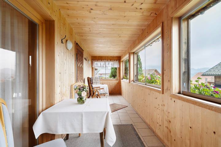 Værelse for 2 personer med balkon in Bregenzerwald, Sibratsgfäll