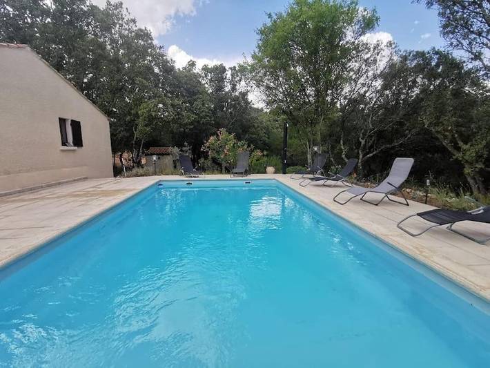 Location de vacances pour 6 personnes, avec jardin et piscine, animaux acceptés à Méjannes-le-Clap - 3