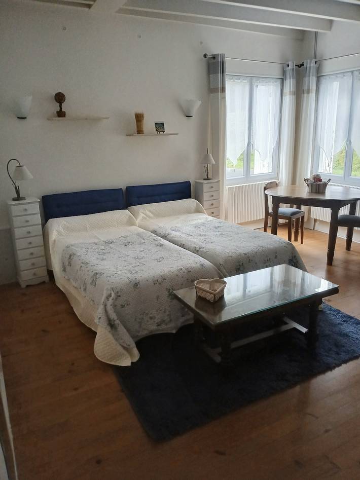 Chambre d’hôte pour 3 personnes, avec jardin, animaux acceptés