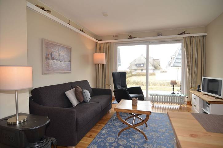 Ganze Wohnung, Erdgeschosswohnung in Wenningstedt – Naturblick, Süd-Terrasse und Strandkorb in Nordfriesische Inseln (Schleswig-Holstein) (Schleswig-Holstein), Sylt