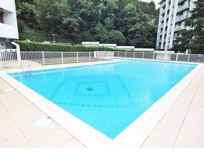 Studio pour 2 personnes, avec piscine et balcon à Aix-les-Bains