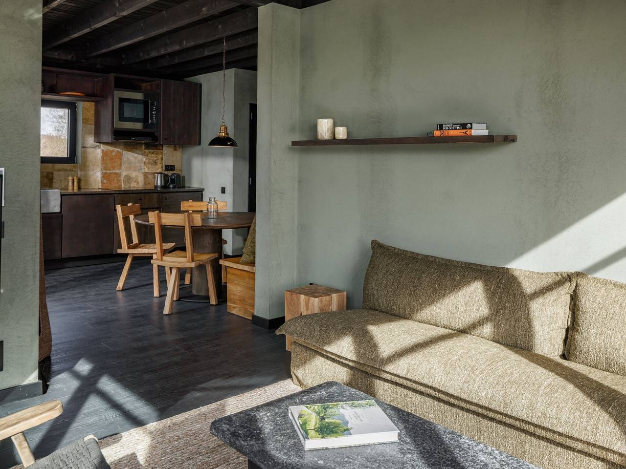 Séjour au Sauna Lodge avec Hillview in Neufchâteau (Belgique), Parc naturel Haute-Sûre Forêt d'Anlier