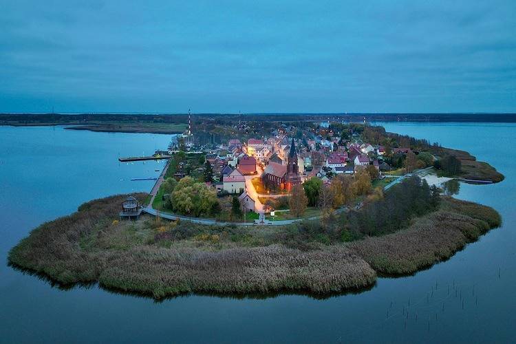 Ferienhaus in Nowe Warpno am Hafen in Nowe Warpno, Stettiner Haff