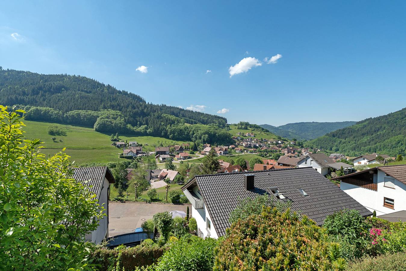 Ganze Wohnung, Ferienwohnung 'Kuckuckslockennest' mit Bergblick, privater Terrasse und Wi-Fi in Seebach, Mittlerer Schwarzwald