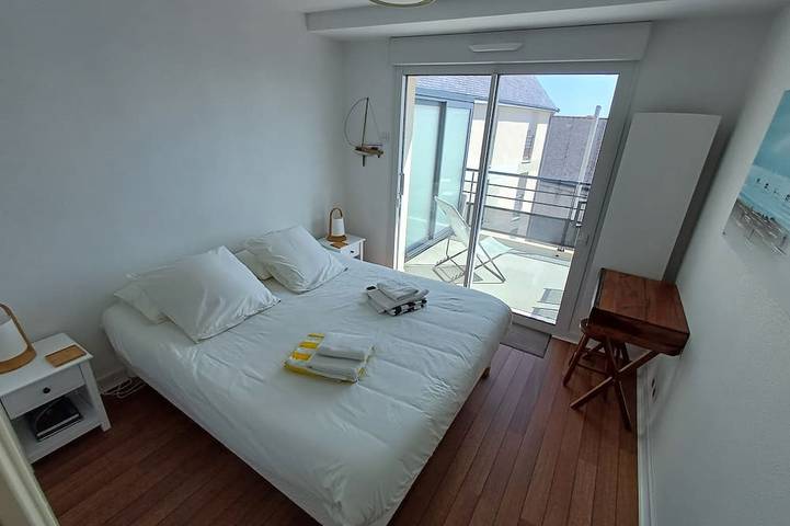 Gîte pour 4 personnes, avec terrasse et jardin, animaux acceptés dans Plage Tres-Cadec - 2