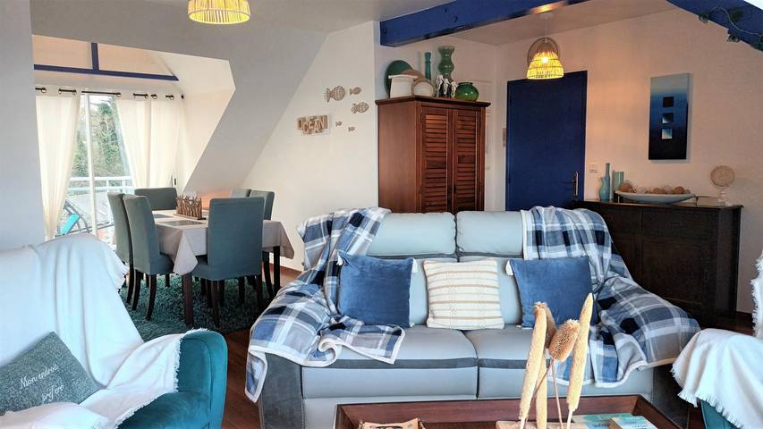 Gîte pour 4 personnes, avec jardin et balcon à Étables-sur-Mer - 3