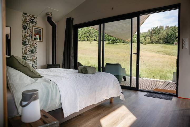 Lodge pour 2 personnes, avec jacuzzi dans les Vosges