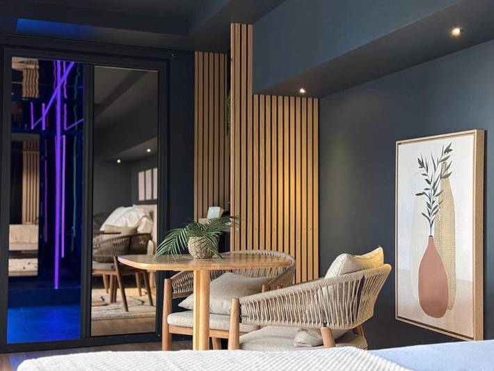 Appartement de vacances pour 2 personnes, avec jacuzzi et terrasse, animaux acceptés