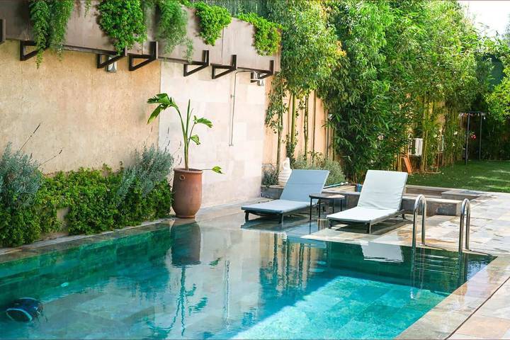 Villa pour 8 personnes, avec sauna ainsi que jardin et terrasse à Marrakech - 4