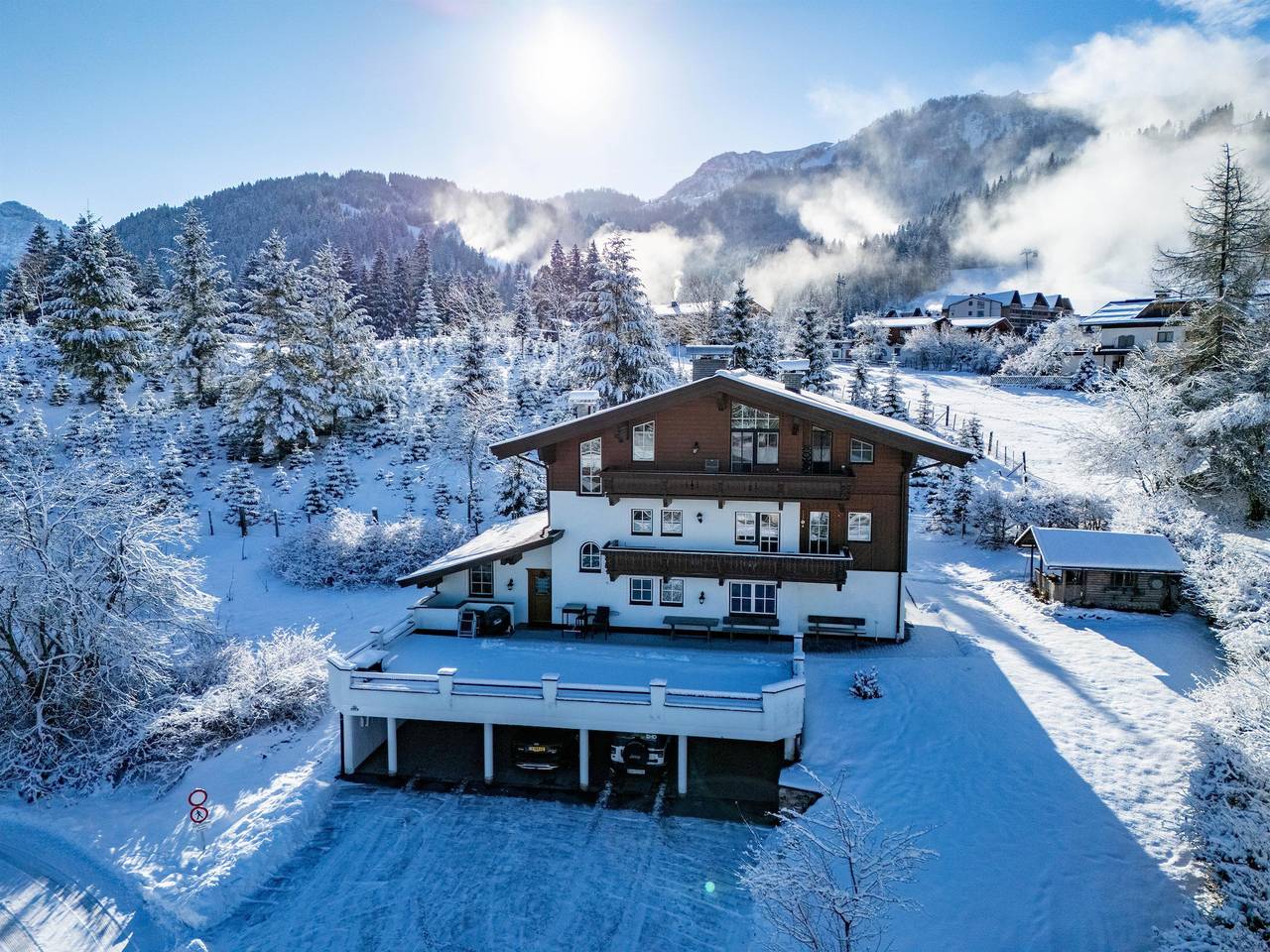 Ganze Ferienwohnung, Studio "Holunderblüten" in Fieberbrunn, Kitzbüheler Alpen