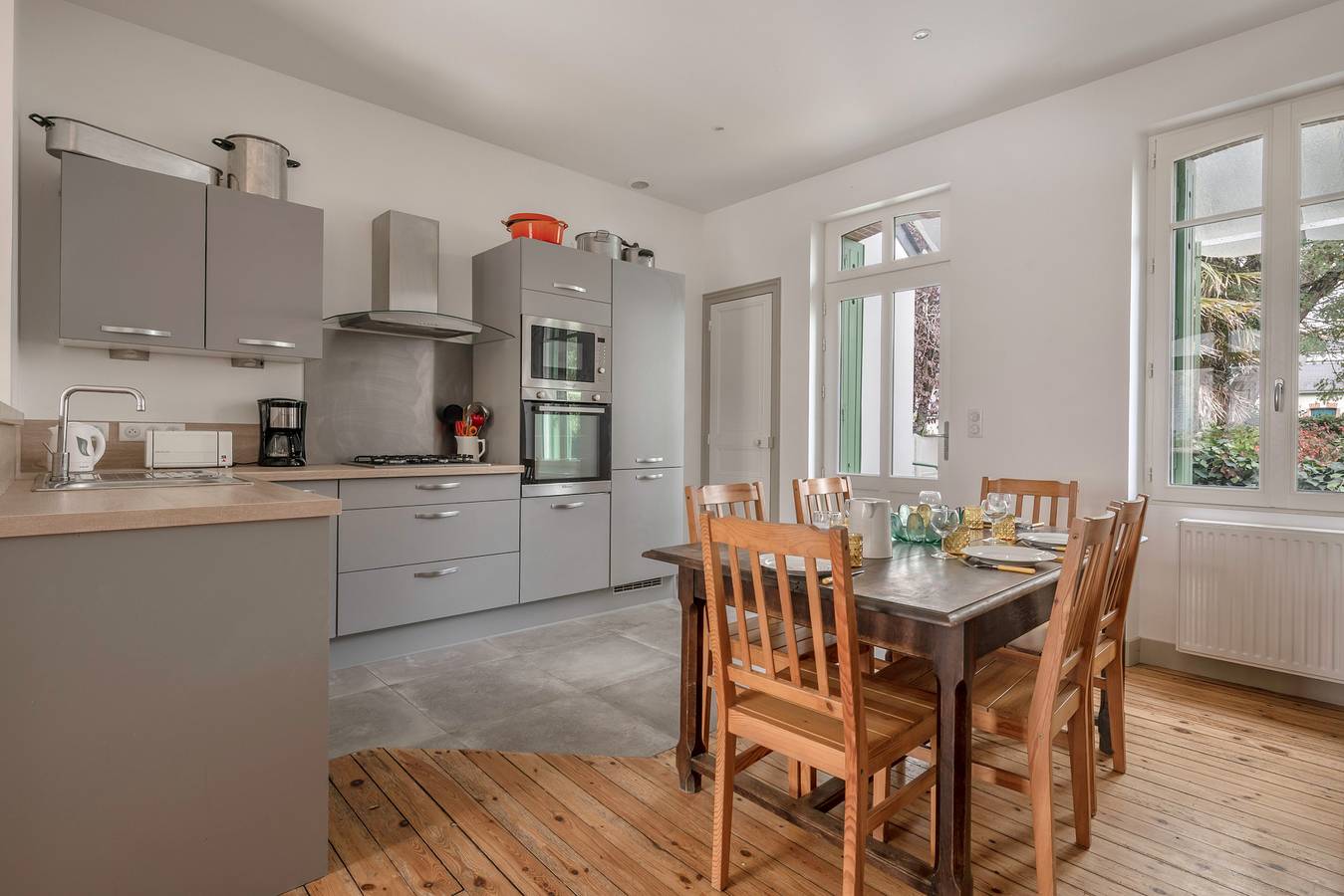 Maison familiale 8 pers, jardin - plage Benoît in La Baule-Escoublac, Côte d'Amour