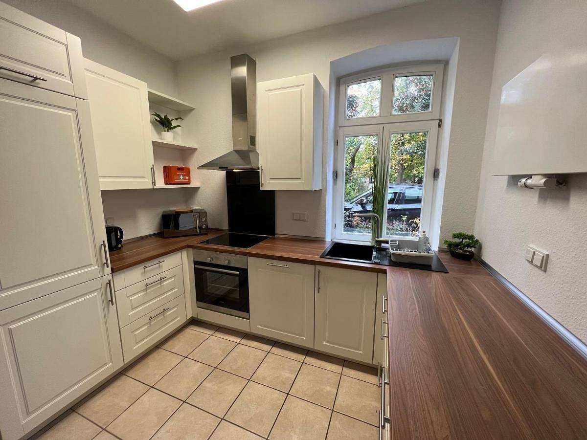 Ganze Ferienwohnung, Möblierte Wohnung mit ruhiger Terrasse in bester Lage - für Feriengäste und beruflich Reisende - Aw12A-I in Ottersberg, Landkreis Verden