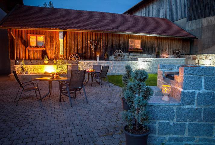 Ferienwohnung für 4 Personen, mit Balkon und Balkon/Terrasse sowie Terrasse und Garten in Passauer Land - 4