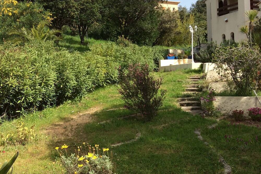 Villa d'architecte avec un jardin de 1600 m arboré in Tiuccia, Calcatoggio