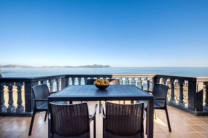 Ferienwohnung für 6 Personen, mit Balkon in Can Picafort