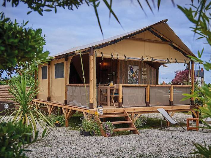 Camping for 4 people, with terrace and pool - 1