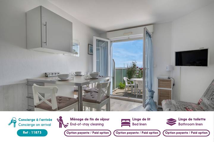 Appartement de vacances pour 3 personnes, avec terrasse dans les Pays de la Loire - 4