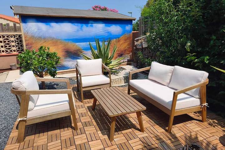 Appartement de vacances pour 4 personnes, avec jardin - 1