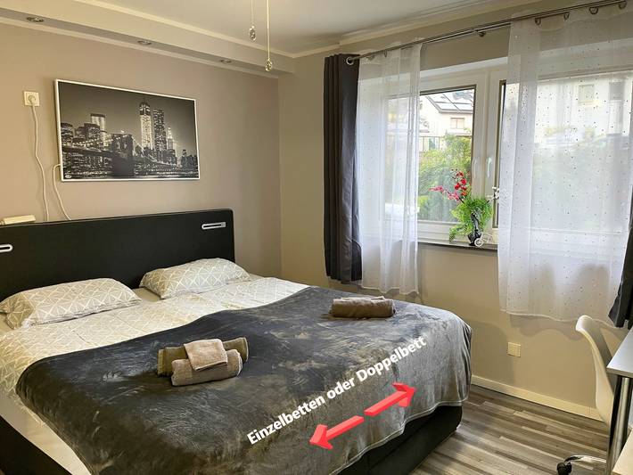 Gîte pour 5 personnes, avec balcon, animaux acceptés à Trèves - 4