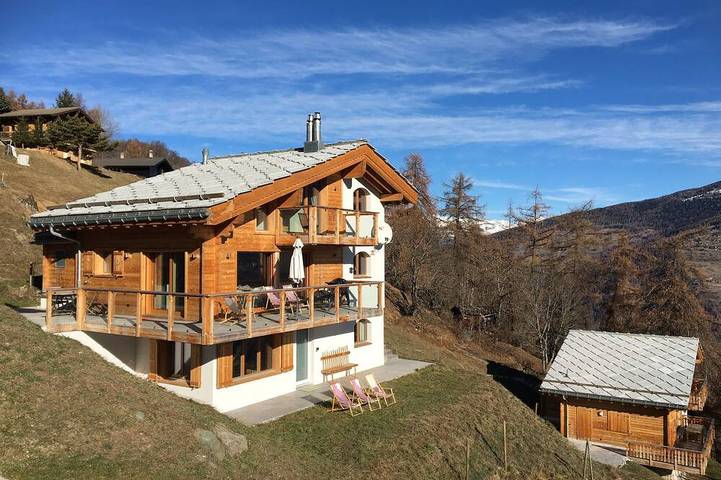 Chalet für 6 Personen, mit Garten und Terrasse - 1