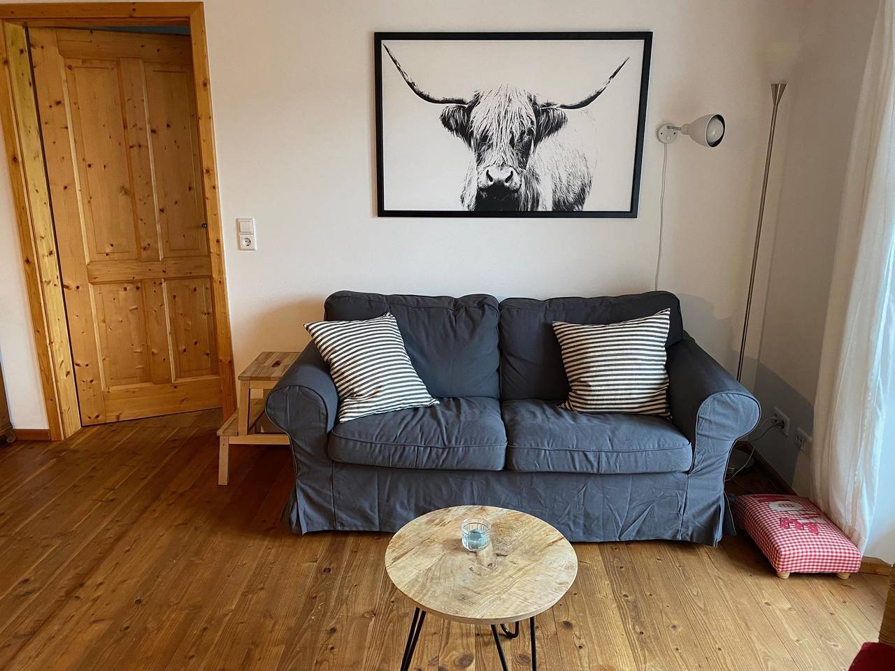 Ganze Ferienwohnung, Hofbrunnen/ 2Schlafräume/ Dusche/Wc in Isny im Allgäu, Region Bodensee-Oberschwaben