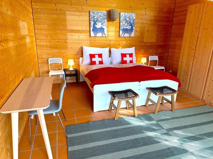 Gîte pour 8 personnes, avec vue ainsi que jardin et vue sur le lac à Sigriswil - 4