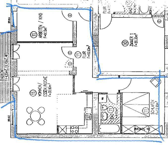 Ferienwohnung für 5 Personen, mit Balkon, mit Haustier in Mitte Berlin - 3