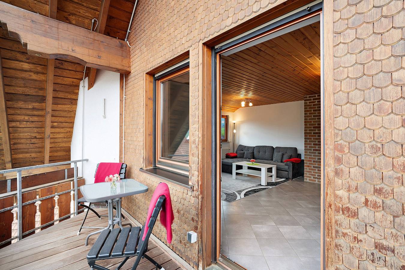 Apartamento entero, Apartamento 'Wohnung Kuhblick' con balcón y Wi-Fi in Baiersbronn, Distrito de Freudenstadt
