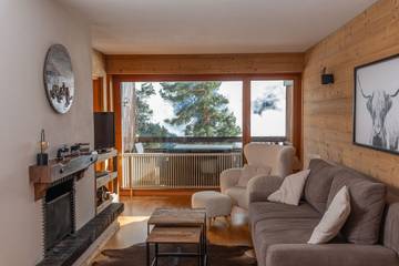 Cottage pour 6 personnes, avec terrasse à Leysin
