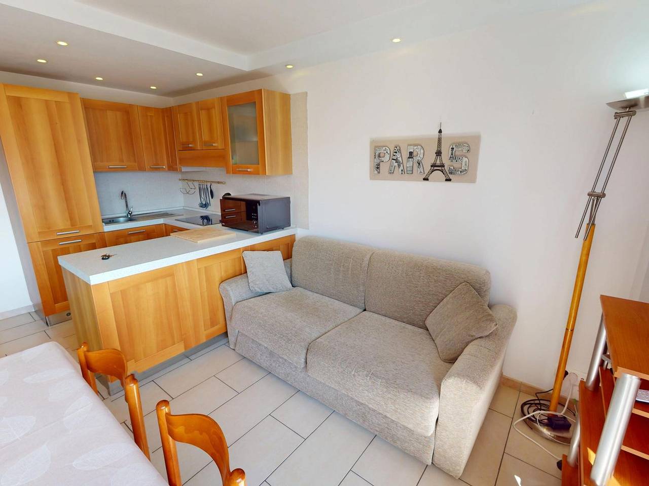 Studio entier, Studio climatisé, terrasse vue mer in Roquebrune-Cap-Martin, Côte méditerranéenne (France)