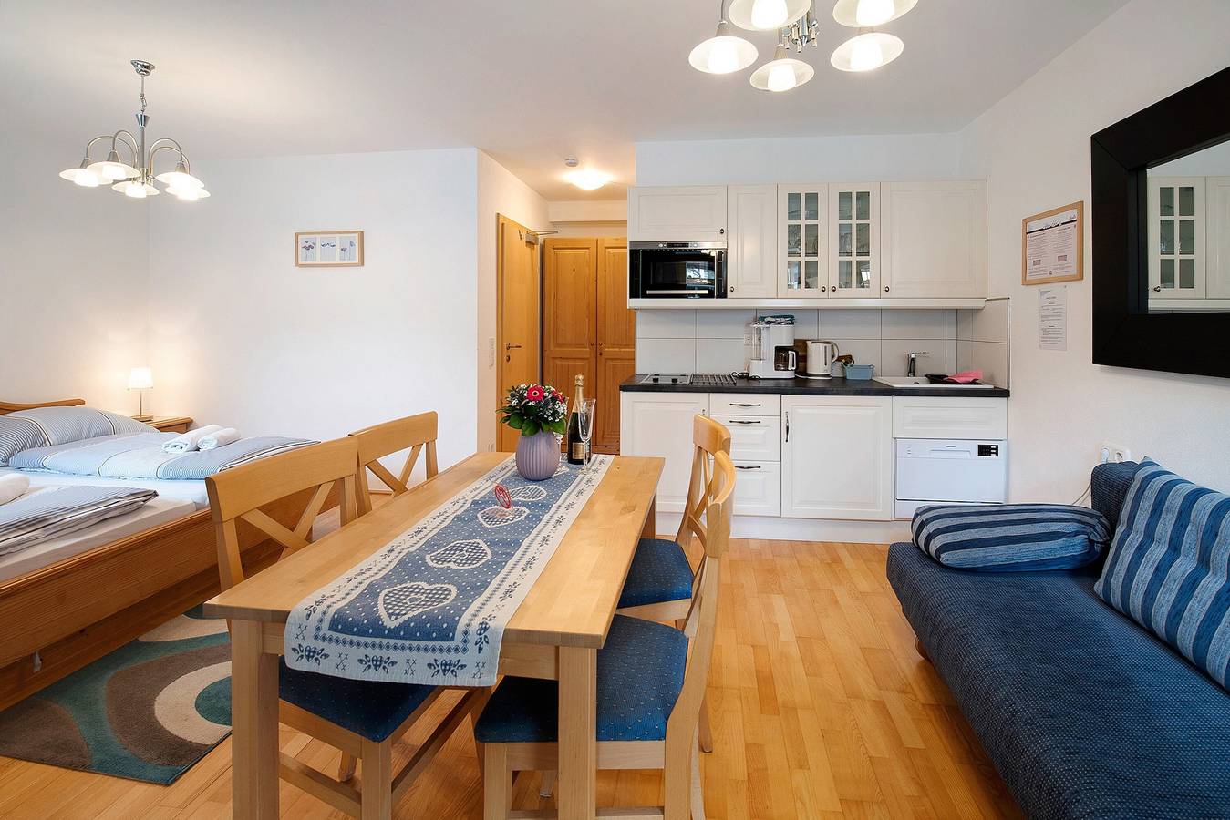Ganzes Studio, Einzimmerapartment "Haus Lowe Erdgeschoss Nr. 1" mit Bergblick & Terrasse in Filzmoos, Tennengau