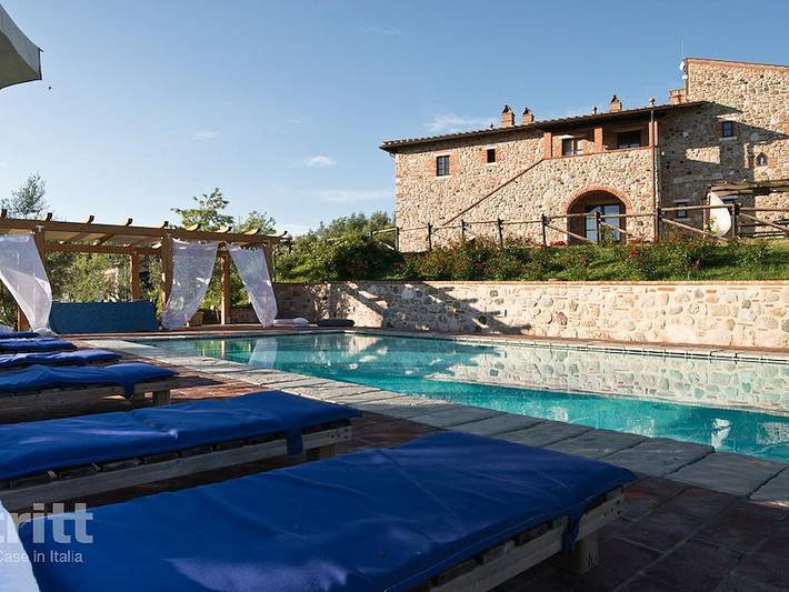 Location de vacances pour 4 personnes, avec balcon/terrasse et terrasse à Volterra - 4