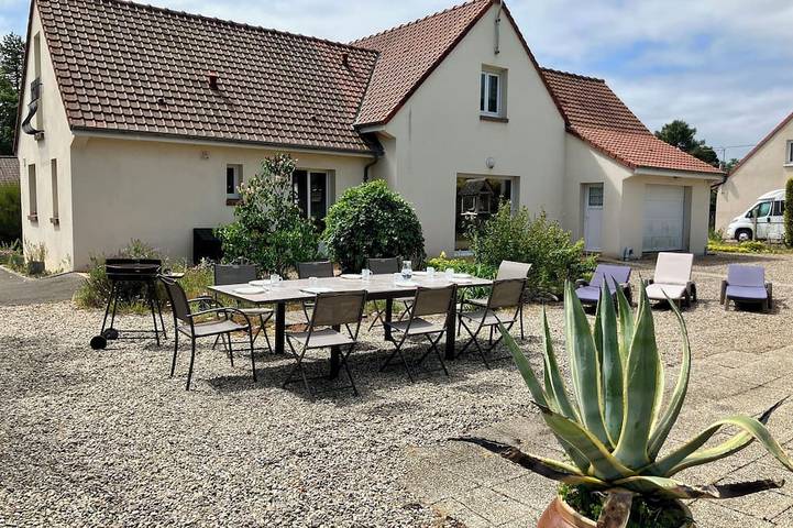 Maison de vacances pour 8 personnes, avec Terrasse et Jardin à Quend