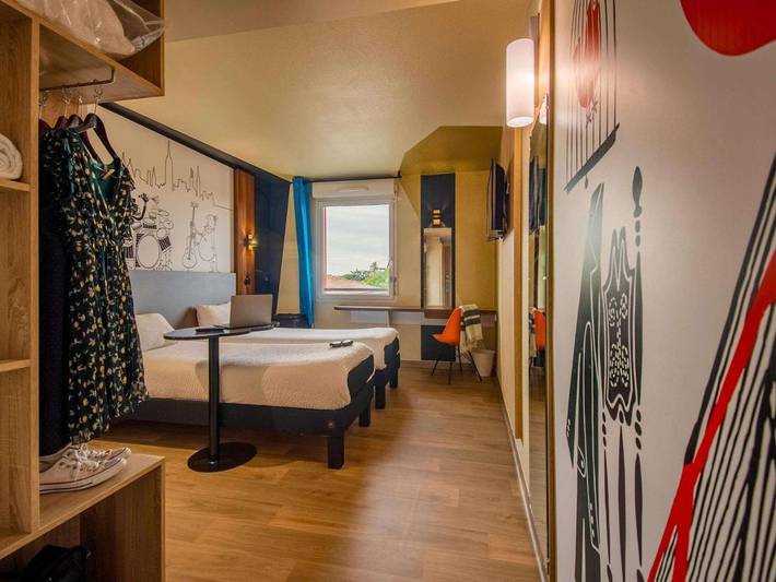 Hôtel pour 4 personnes, avec vue et jardin, animaux acceptés dans Aeroport Toulouse - Blagnac - 3