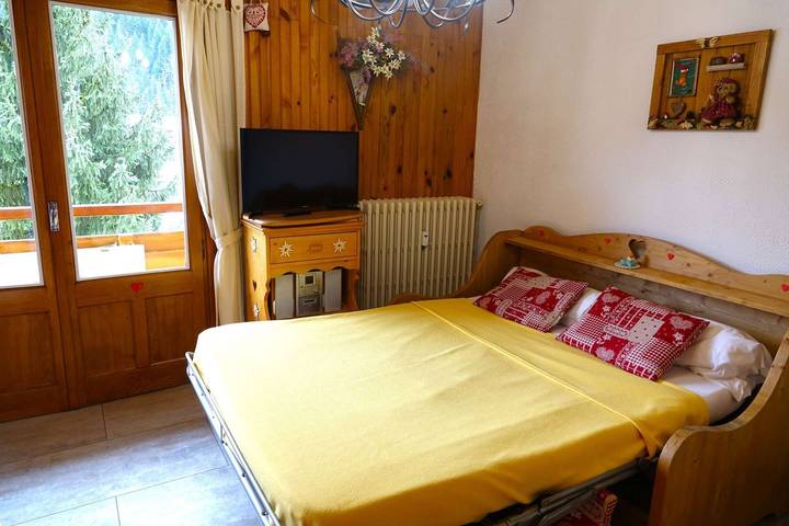Ganze Ferienwohnung, Ferienwohnung für 4 Personen mit Balkon/Terrasse in Le Grand-Bornand, Annecy und Umgebung
