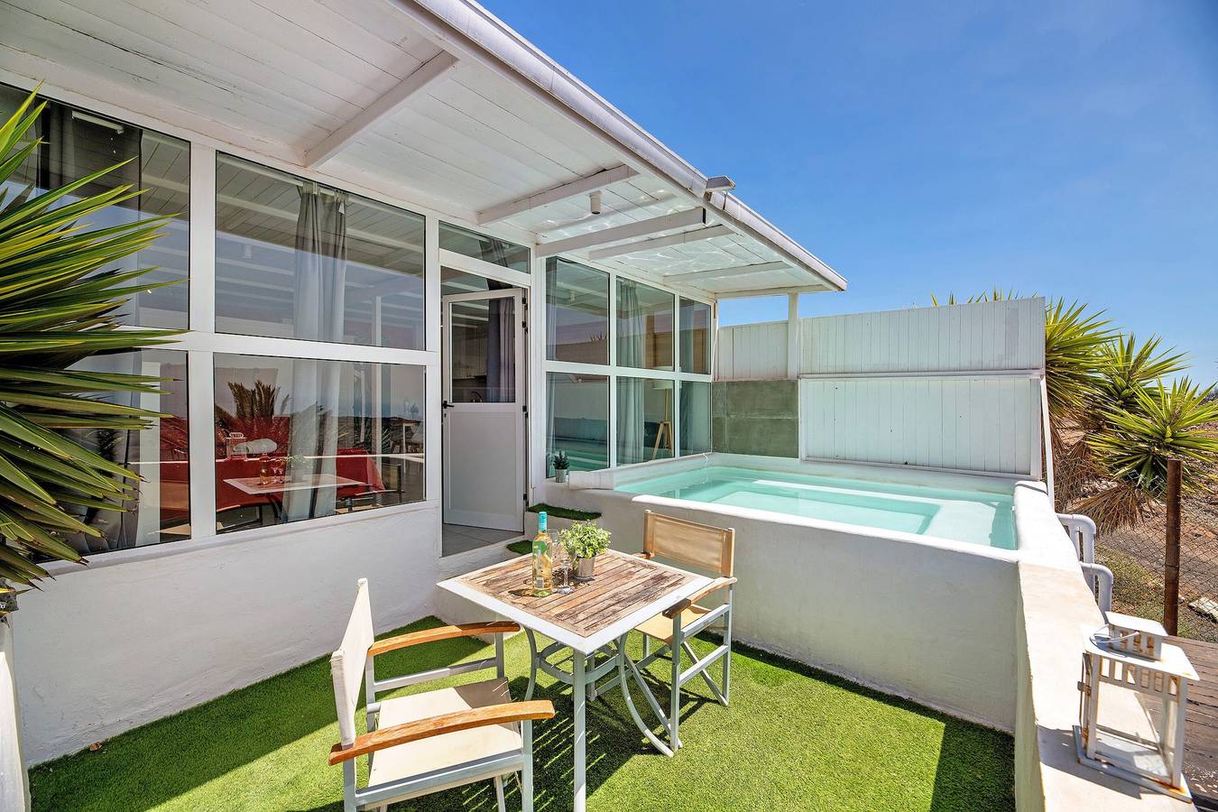 Maison de vacances « Loft Amanecer » avec vue sur la mer, Wi-Fi et climatisation in Mácher, Tías