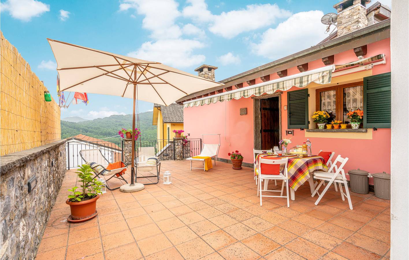 Rückzugsort am Fluss mit Wi-Fi und Terrasse in Cembrano (Maissana), Maissana