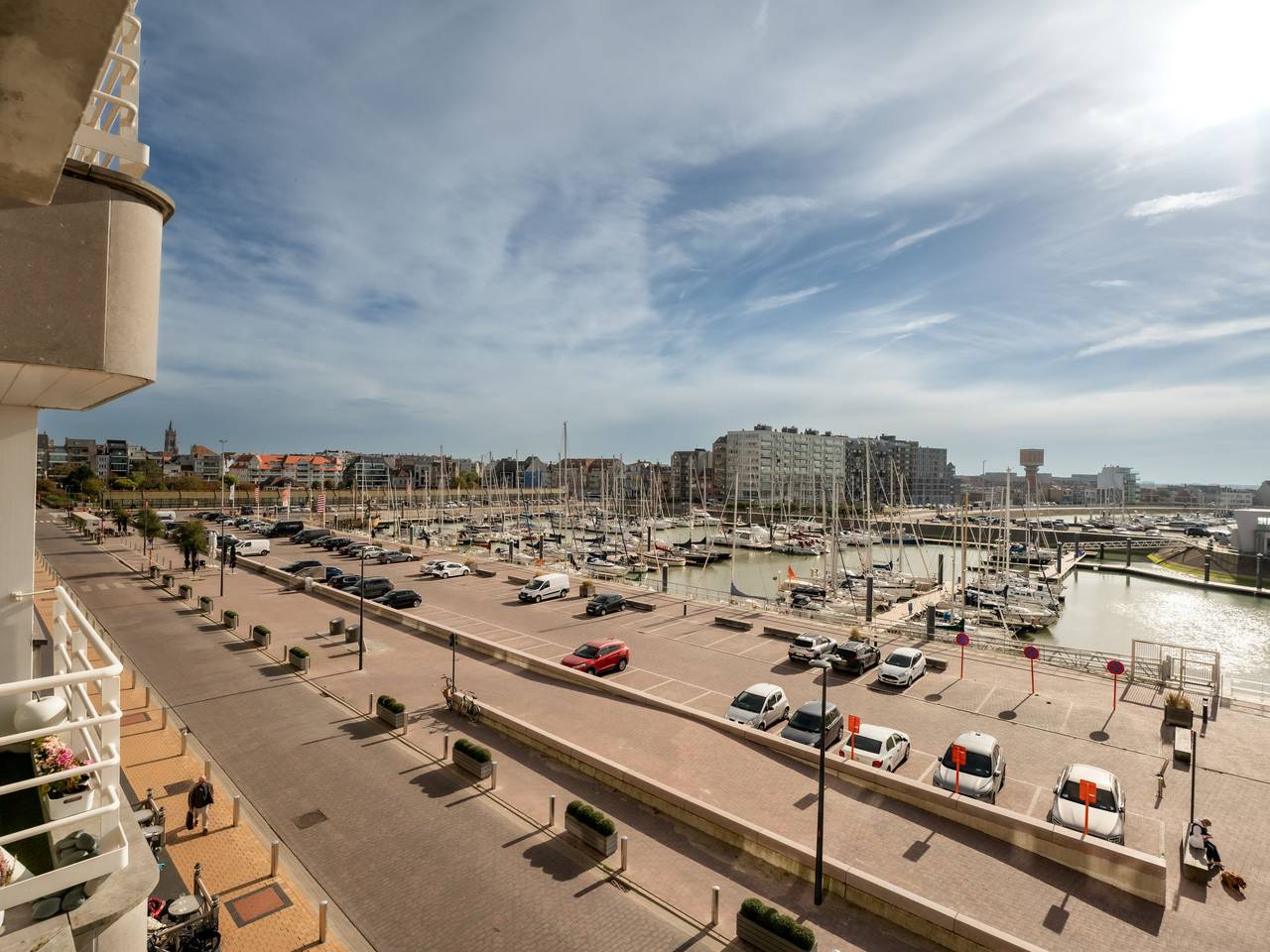 Appartement entier, Bella Ii with harbour view in Blankenberge, Côte belge
