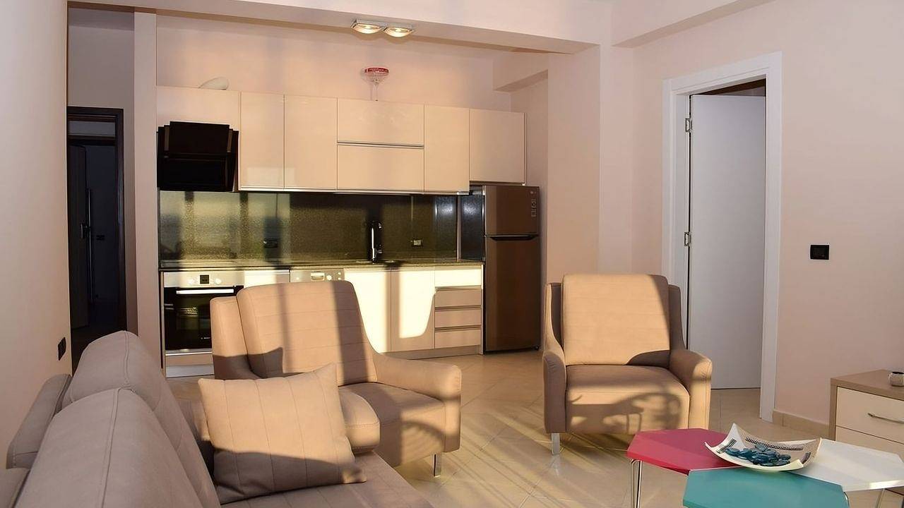 Apartamento vacacional entero, Ferienwohnung für 5 Personen (95 m²) in Rrethi i Durrësit in Rashbull, Albania