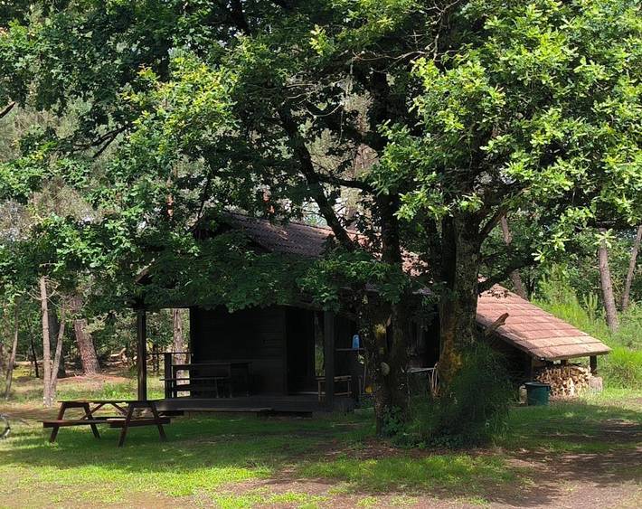 Chalet pour 4 personnes, avec Terrasse et Jardin