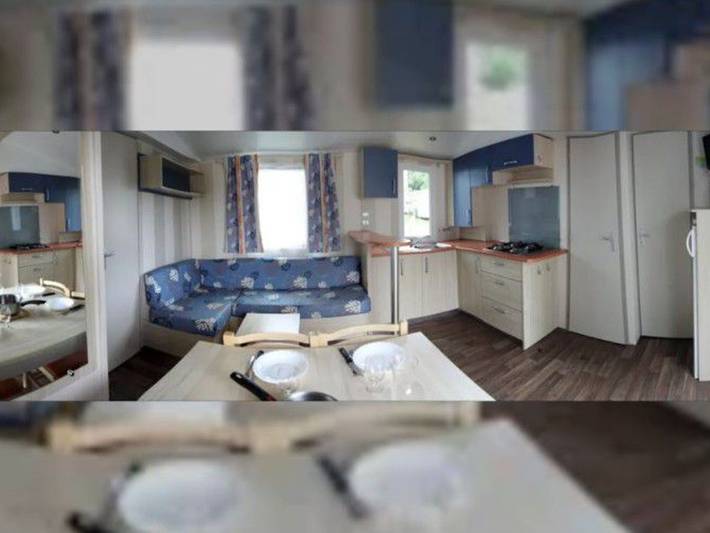 Mobil home pour 6 personnes, avec terrasse à La Chaize-Giraud - 2