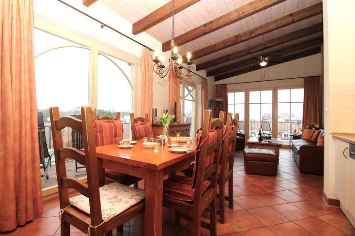 Ferienwohnung für 6 Personen, mit Balkon und Sauna, mit Haustier in Kühlungsborn - 3