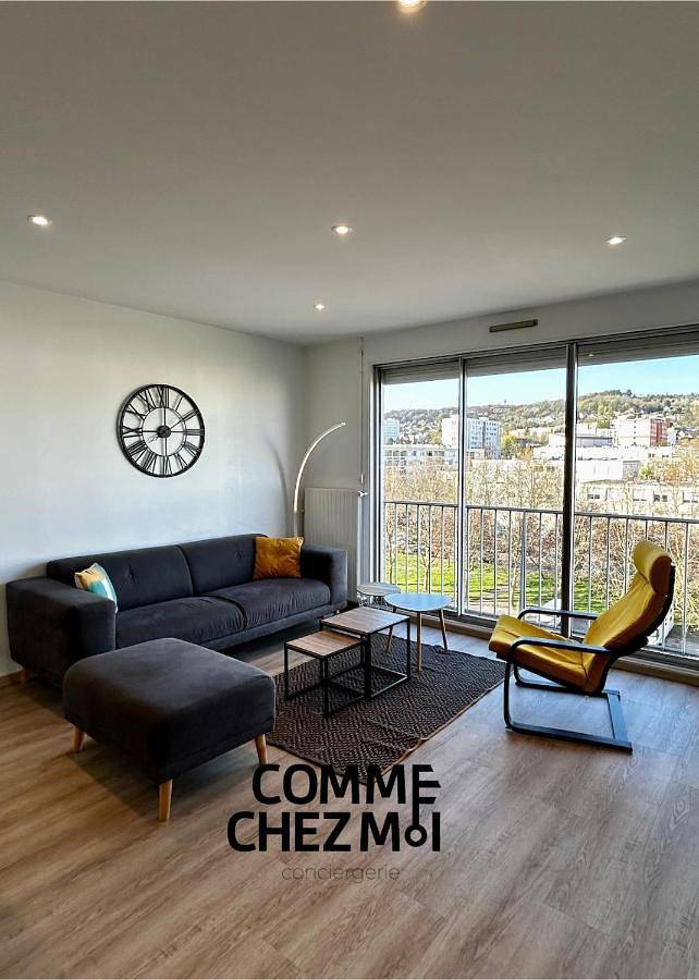 Gîte pour 8 personnes, avec balcon et vue, animaux acceptés à Vandœuvre-lès-Nancy - 3